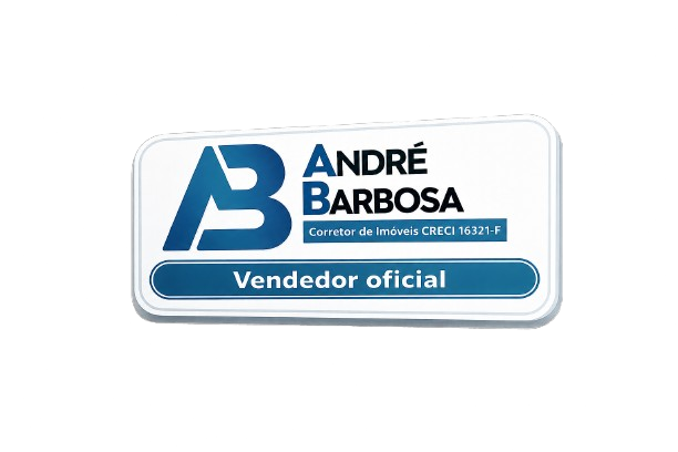 André Barbosa Imóveis – CRECI 16321-F – Vendedor Oficial